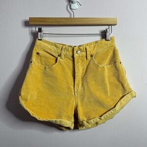 Afends Womens Tyler Corduroy Shorts Size 4